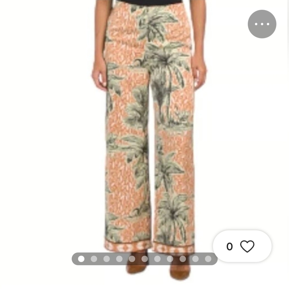 Rachel Zoe Tropical Palazzo Women's Pants